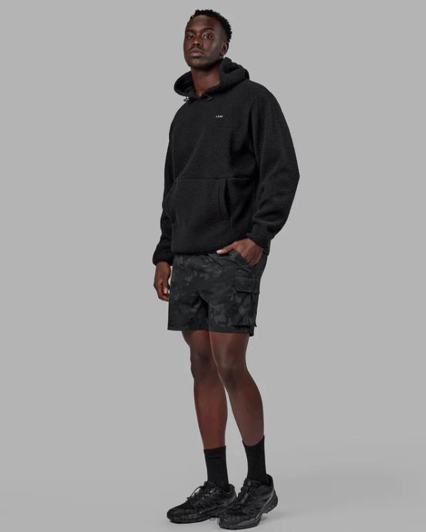 LSKD unisexo sudadera con capucha alpina - negro 8T6NZ351 vestir