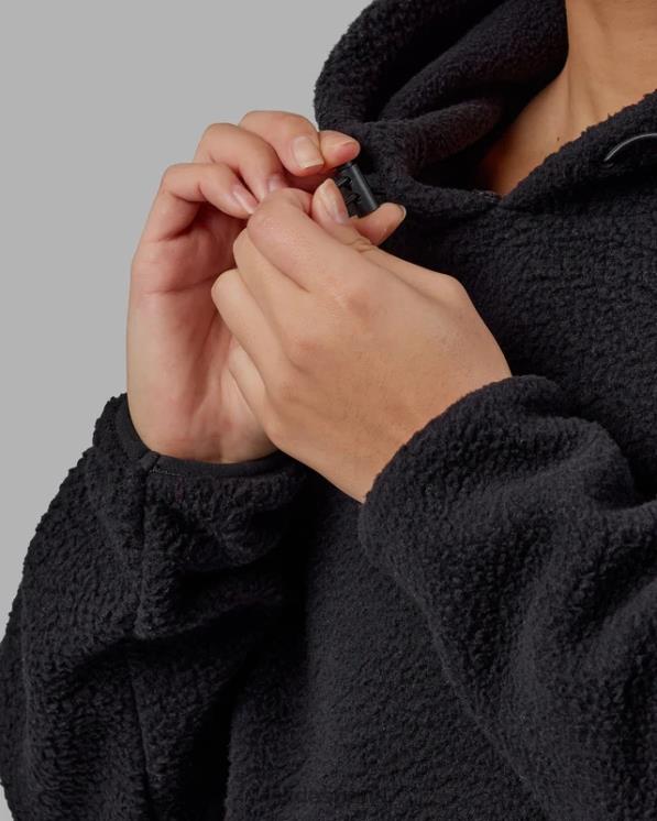 LSKD unisexo sudadera con capucha alpina - negro 8T6NZ351 vestir