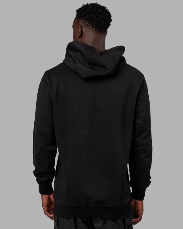 LSKD unisexo sudadera con capucha estructura - negro-negro 8T6NZ343 vestir