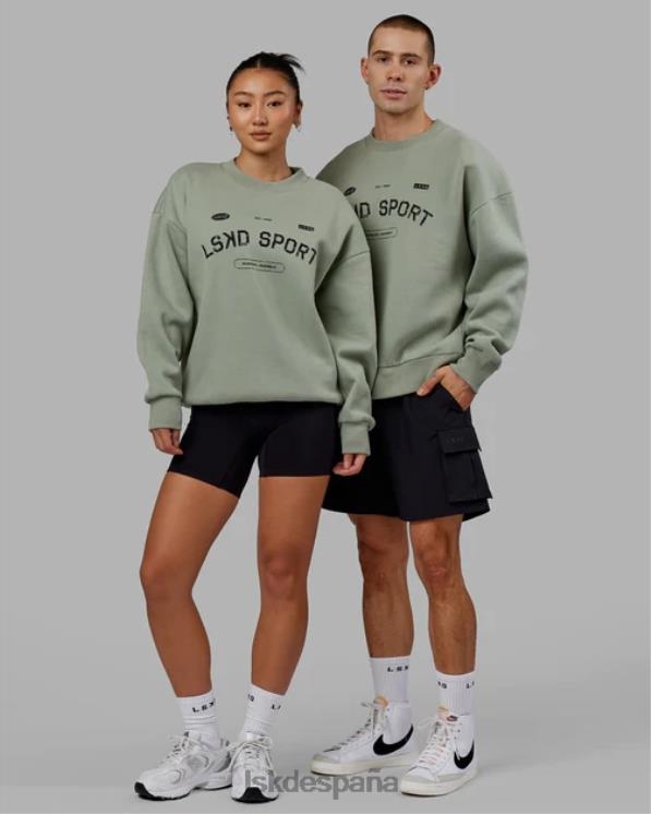 LSKD unisexo Jersey de tiro libre oversize - verde iceberg 8T6NZ426 vestir