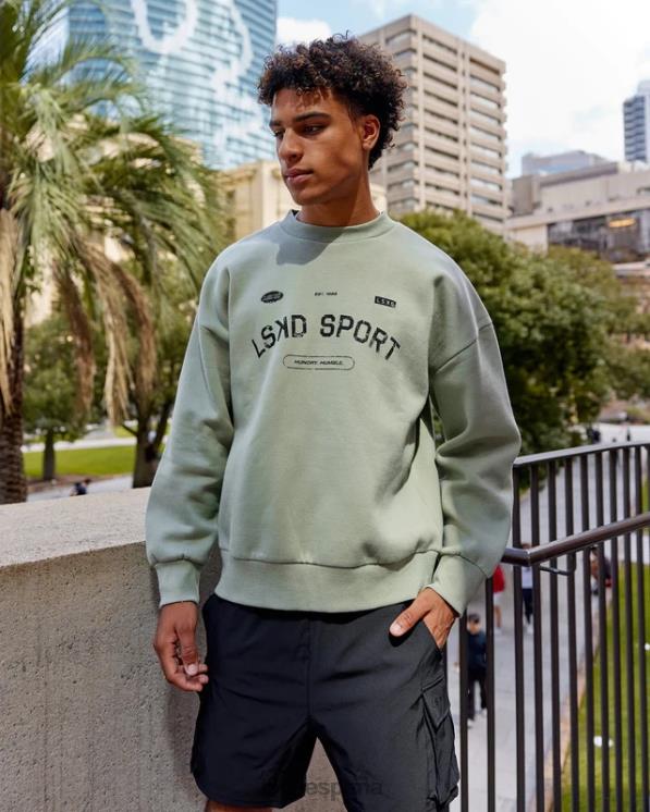 LSKD unisexo Jersey de tiro libre oversize - verde iceberg 8T6NZ426 vestir