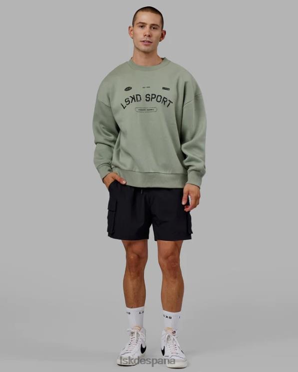 LSKD unisexo Jersey de tiro libre oversize - verde iceberg 8T6NZ426 vestir