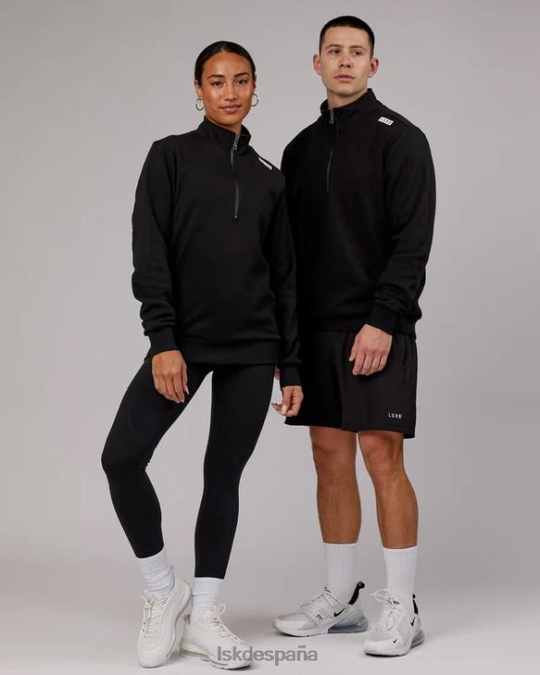 LSKD unisexo Victory Jersey oversize con cremallera 1/4 - negro 8T6NZ437 vestir