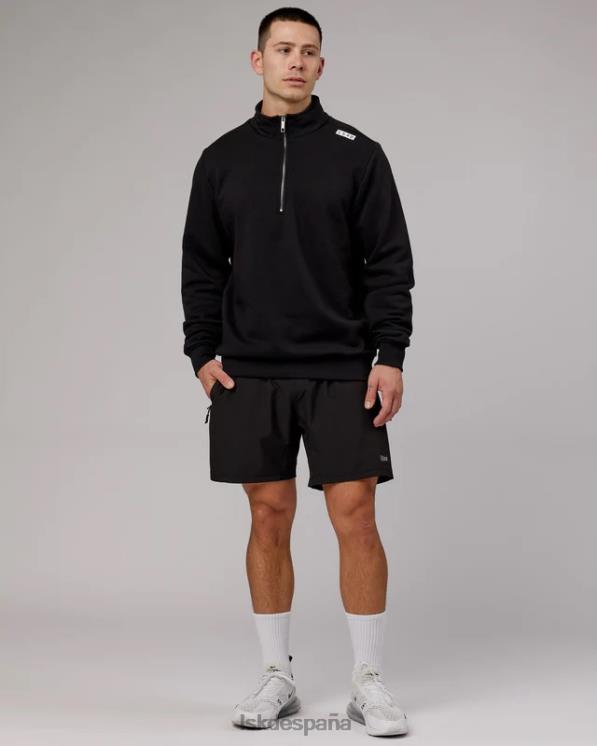 LSKD unisexo Victory Jersey oversize con cremallera 1/4 - negro 8T6NZ437 vestir