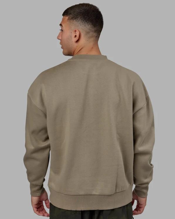 LSKD unisexo suéter estampado oversize - laurel oak 8T6NZ397 vestir