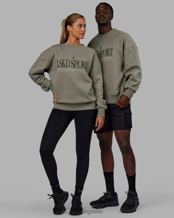 LSKD unisexo suéter extragrande Heritage - laurel oak 8T6NZ384 vestir