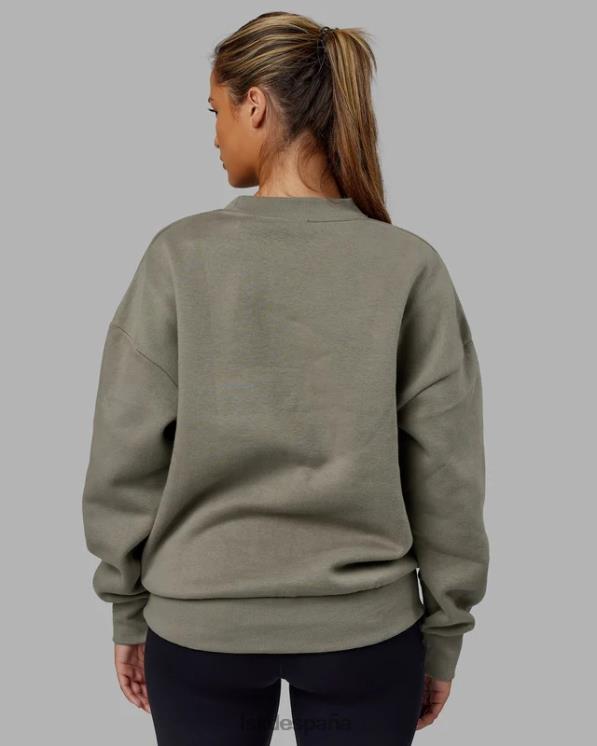 LSKD unisexo suéter extragrande Heritage - laurel oak 8T6NZ384 vestir