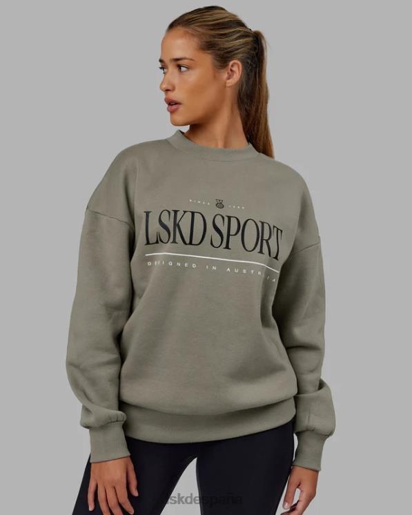 LSKD unisexo suéter extragrande Heritage - laurel oak 8T6NZ384 vestir