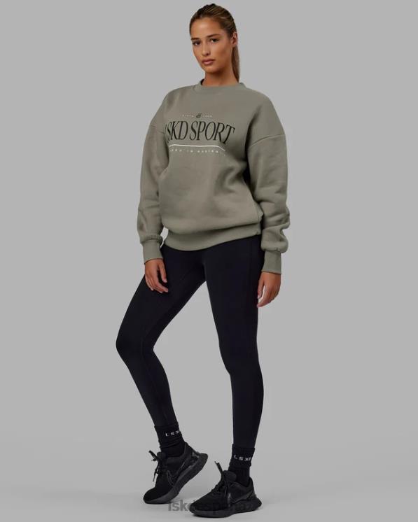 LSKD unisexo suéter extragrande Heritage - laurel oak 8T6NZ384 vestir