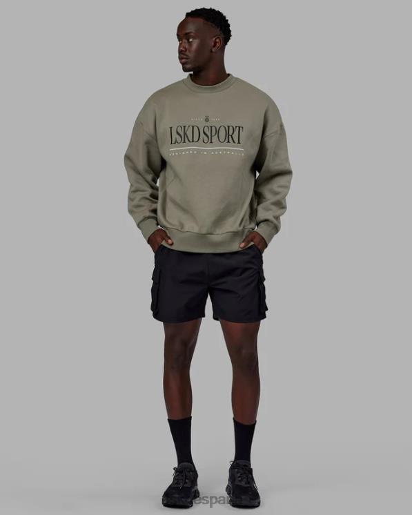 LSKD unisexo suéter extragrande Heritage - laurel oak 8T6NZ384 vestir