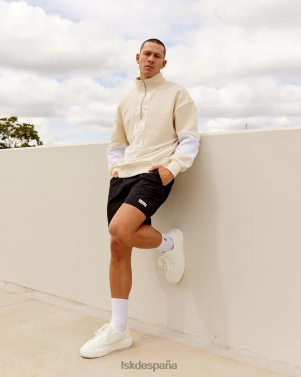 LSKD unisexo suéter invertido oversize - leche de almendras 8T6NZ407 vestir